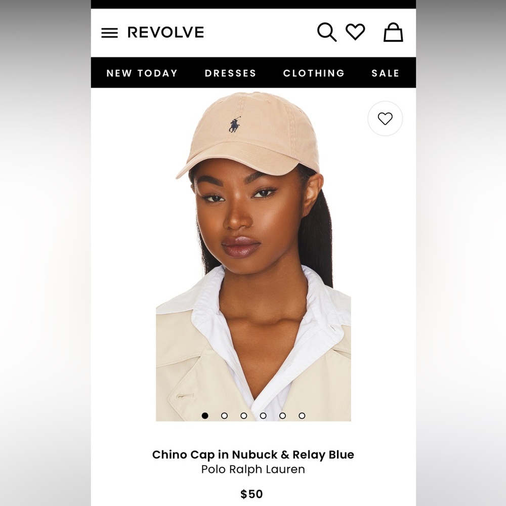 Polo by Ralph Lauren Nubuck Chino Cap